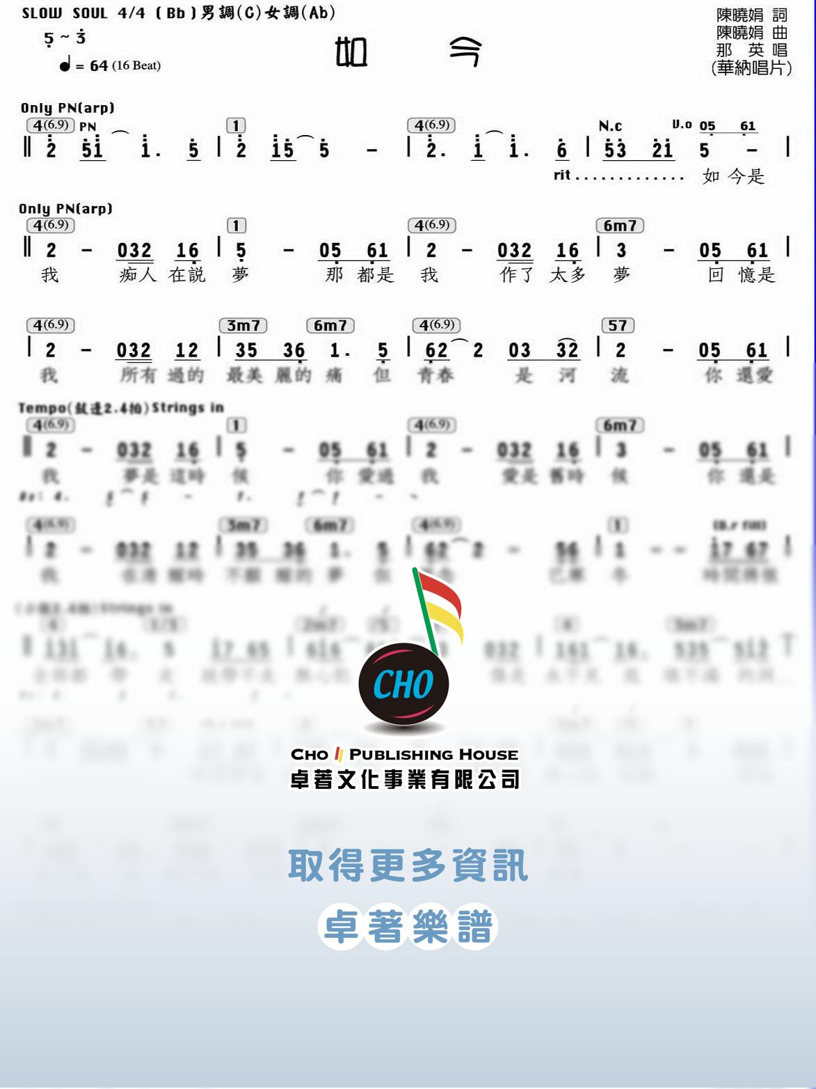 如今